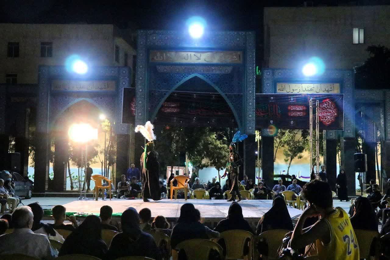 مراسم تعزیه‌خوانی در بوستان سایه‌سار علوی برگزار شد