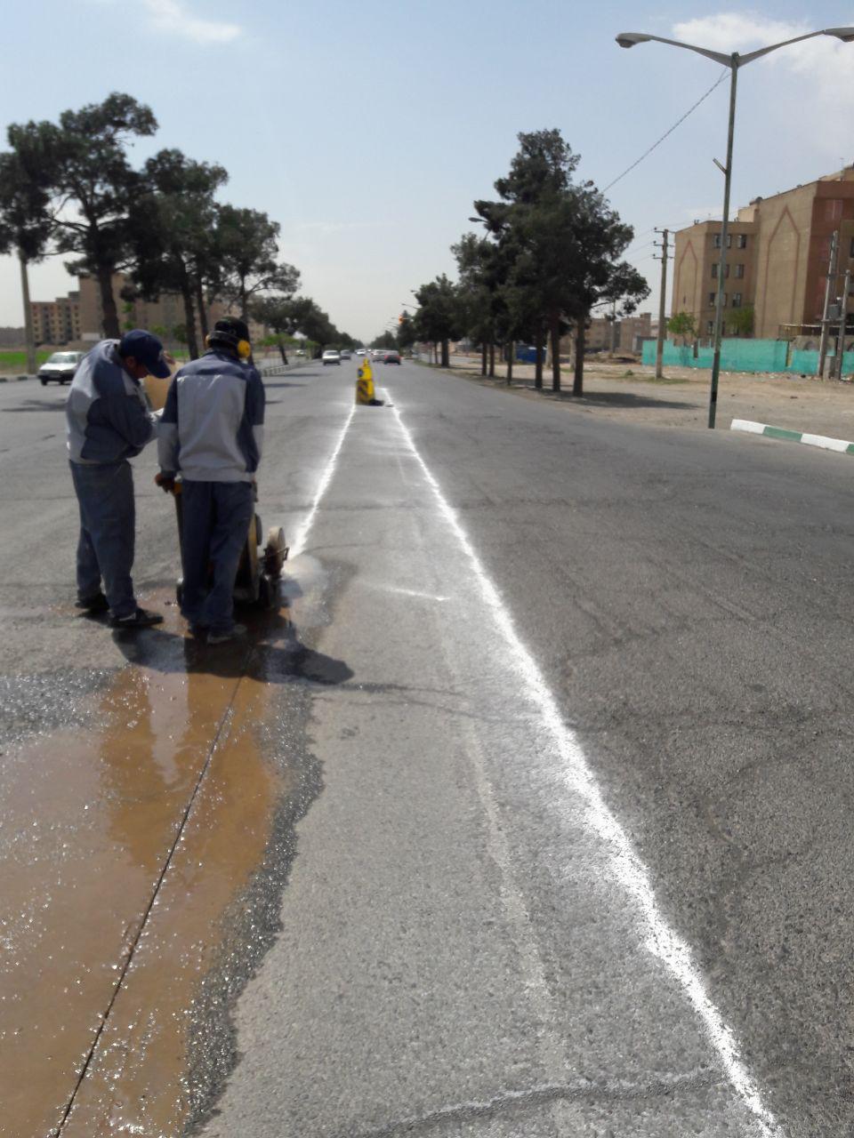 آغاز عملیات اصلاح هندسی ابتدای خیابان امام خمینی (ره) واوان