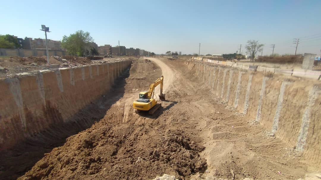 روند پرشتاب احداث کمربندی شمالی شهر ادامه دارد