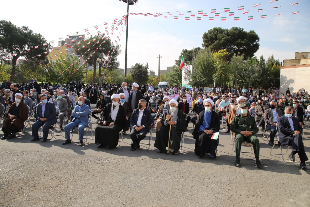 برگزاری تجمع باشکوه یوم اله 13 آبان در اسلامشهر