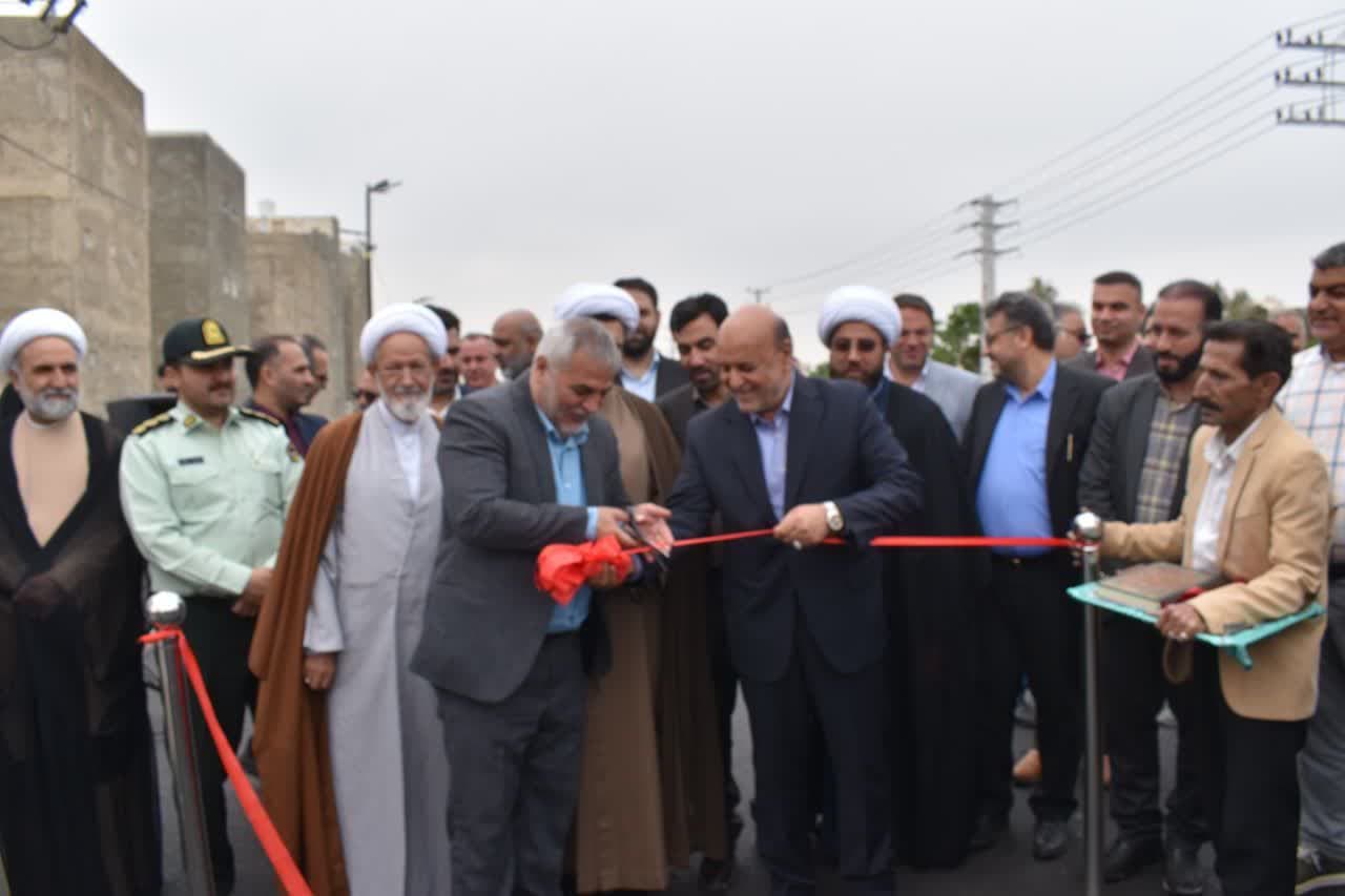 افتتاح پل رو گذر خیابان امام محمد باقر (ع) در اسلامشهر