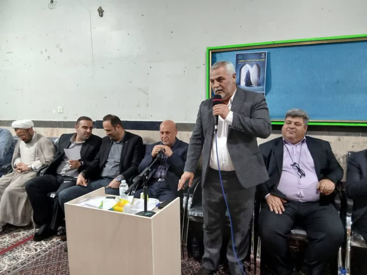 برپایی میز خدمت در مسجد جامع حضرت ولیعصر مهدیه اسلامشهر